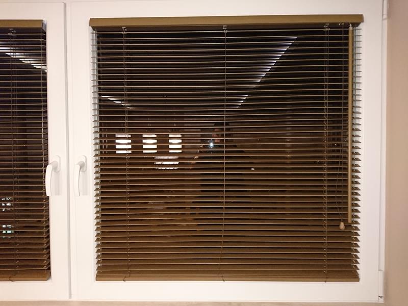 Żaluzje drewniane i aluminiowe